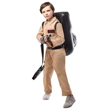 Ghostbusters Classic Beige Jumpsuit Costume for Kids by Rubies, Boys