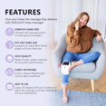 thumbnail image 2 of Portable Knee Massager with Heat and Vibrating Rechargeable Cordless Knee Massager for Pain Relief,Multi-Function Knee Massager, 2 of 7