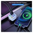 thumbnail image 4 of 75W Car Charger Quick Charge 3.0 6 Ports USB Charger For Portable Mobile Phone Charger,Charger Adapter ,Multi-Device Charger, 4 of 5