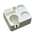 thumbnail image 1 of Elodie Coffee Tamping Station for Home Kitchen Non Slip Coffee Filter Tamper Holder white, 1 of 7