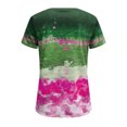 thumbnail image 5 of Pompotops Blouse Décontractée Ample pour Femme, Mode, Imprimée, Col Rond, T-Shirt, Chemises, Blouse, T-Shirt Imprimé, Liquidation, 5 of 5