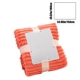 thumbnail image 1 of Oversized Cooling Quilt Wave Design Temperature Regulating 79x59in Double Layer Blanket Orange, 1 of 6