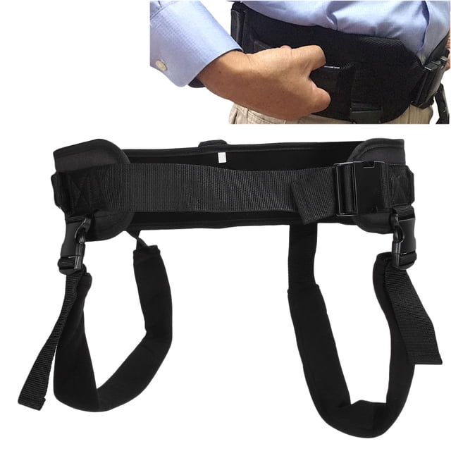 Gait Assist Belt, Breathable Mesh Fabric Elderly Transfer Belt Washable Reusable Plastic Buckle For Hospital For Home For Exercise Walking
