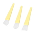 thumbnail image 4 of Silicone Brush Applicator Kit, Spread Evenly Silicone Brush Set Various Brush Types  For Travelling Yellow, 4 of 8