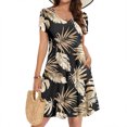 thumbnail image 1 of Ovzne Robes Grande Taille pour Femmes aux Formes Robe pour Femme Robe d'Été Décontractée pour Femme Dégradé Sans Manches Col en V Longue Robe Robe d'Été Liquidation, 1 of 7