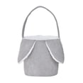 thumbnail image 1 of Easter Bunny Cute Candy Storage Toy Holder With Rabbit Ears For Kids Home Textile Storage, 1 of 6