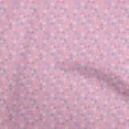 thumbnail image 1 of oneOone Georgette Viscose Light Pink Fabric Floral Sewing Material Print Fabric By The Yard 42 Inch Wide, 1 of 4