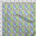 thumbnail image 4 of oneOone Cotton Poplin Light Green Fabric Abstract Geometric Sewing Craft Projects Fabric Prints by Yard 56 Inch Wide, 4 of 4
