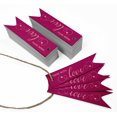 thumbnail image 3 of Inkdotpot Pack Of 50 Real Rose Gold Foil Paper Tags Made With Love Text Favor Hang Tags, 3 of 6