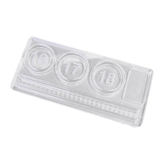 Rongfmy Planche de Perlage pour Bracelet Plateau de Perlage Tapis de Design de Bijoux pour Pendentifs de Bracelet Rectangle m