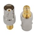 thumbnail image 2 of Domqga Coaxial Connector, Copper Material BNC To SMA Adapter For Antenna Connection, 2 of 8