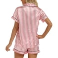 thumbnail image 4 of EQWLJWE Pyjamas pour Femmes Grande Taille Vêtements d'Intérieur pour Femmes et Vêtements d'Intérieur Shorts à Bretelles Imprimés Pyjamas Ensemble d'Articles d'Intérieur Lingerie pour Femmes Liquidation, 4 of 7