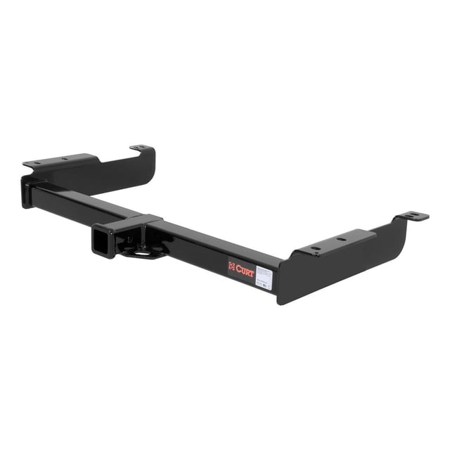 CURT 13040 Trailer Hitch Rear Class III; Square Tube; 2 Inch Receiver; 6000 Pound Weight Carrying Capacity/ 600 Pound Tongue Weight; 10000 Pound Weight Distributing Capacity/ 1000 Pound Tongue Weight