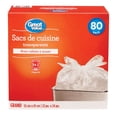 thumbnail image 2 of Great Value Sacs de Cuisine Transparents, 34L, 80sacs, 2 of 2
