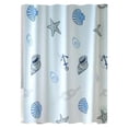 thumbnail image 1 of Shower Curtain Hooks Shower Curtain Waterproof Mold-Resistant Thick Type Bathroom Curtain Installation Kit Bathroom No-Punch Separation Curtain Door Curtain Window Curtain Hanging Curtain, 1 of 6