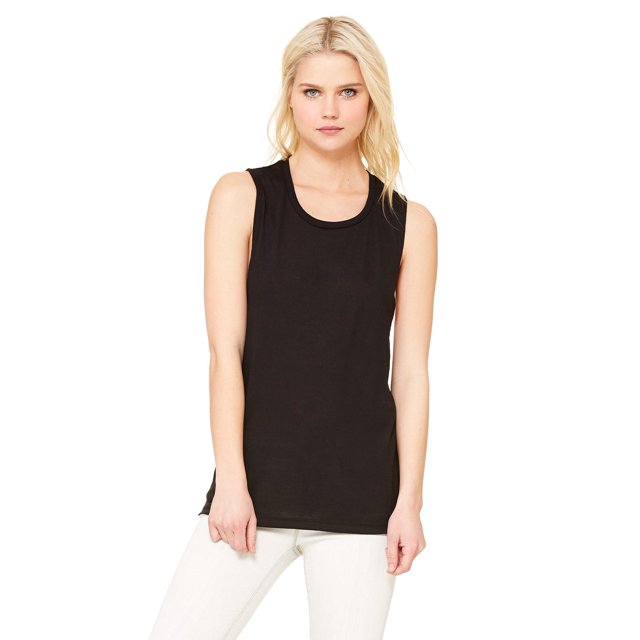 Bella + Canvas Débardeur Fluide pour Femmes - Noir - L