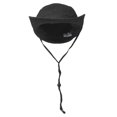 thumbnail image 1 of Chapeau de Chasse en Sergé Lavé avec Cordon - Noir, Grand, 1 of 2