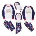thumbnail image 2 of MASRIN Matching Pjs For Family Christmas Pajamas for Family Pjs Matching Set Family Christmas Pajamas Soft Xmas Pajamas Matching Sets Top Pants Christmas Hat Pjs, 2 of 5