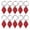 Rouge, variante sur Amdohai 10 Pcs Mini Lampe de Poche LED Portable Porte-Clés Ultra Lumineux Anneau de Clé Lampe de Camping d'Urgence Lampe Torche