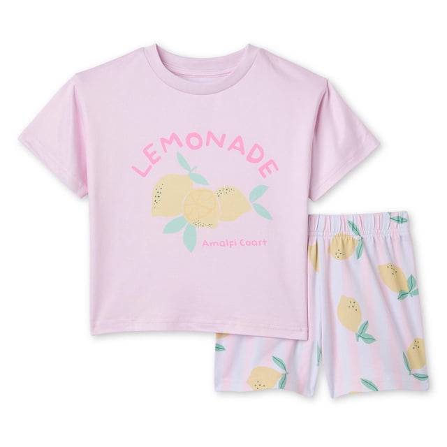 George Toddler Girls' Two Piece Short Pajama Set