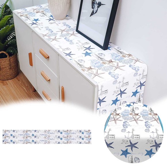 Elegant Dining Table Runner and Placemat Set Decorative Centerpiece for Kitchen Tea Coffee Table Cover