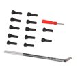 thumbnail image 4 of Valve Stem Removal Tool, Lightweight Tire Valve Stem Puller Kit Heavy Duty Damage Free Single Head Handled Cover  For RVs Bicycles Bikes, 4 of 8