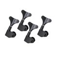 thumbnail image 1 of String Tuning Peg Tuner Sealed Machine Head Button Bass Tuners Machine Heads Bass for Bass Pars Black 4R, 1 of 7