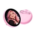 thumbnail image 2 of Miogawg Custom Digital Badge E-Pin 2 Inches IPS Screen Electronic Video Photo Name Botton Magnetic Dynamic Touch Screen Cool ID Card Badges Anime Star Fans Badge, 2 of 5