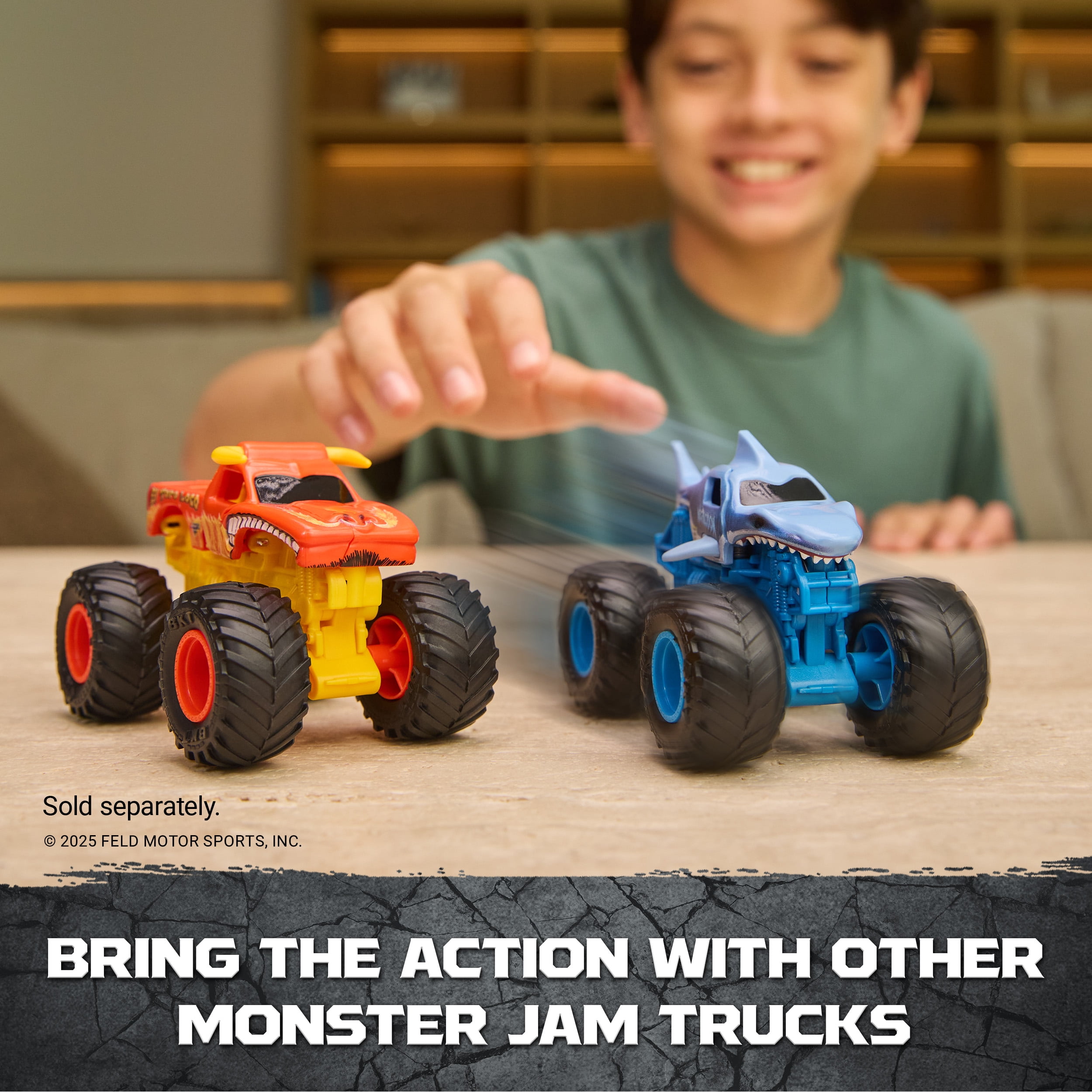 Monster Jam Coffret de véhicules