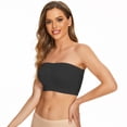 thumbnail image 4 of Eyewear Storage 38hh Strapless Bra Womens Non Padded Bandeau Bra Wire Strapless Convertible Bralettes Basic Layer Top Bra, 4 of 9