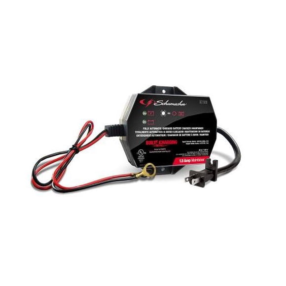 On-Board Battery Charger/Maintainer, 1.5-Amp, 6/12-Volt - SC1300