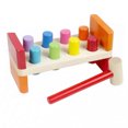 thumbnail image 3 of Bench Wooden Toy with Mallet hammering Block Punch and Drop Instruments, 3 of 5