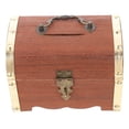 thumbnail image 4 of Wood Change Bank Money Box Wooden Piggy Bank Vintage Style Storage Case, 4 of 8