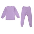 thumbnail image 4 of Ensemble de Pyjama Confort pour Filles Deux Pièces avec Haut à Manches Courtes et Pantalon Long, 4 of 6
