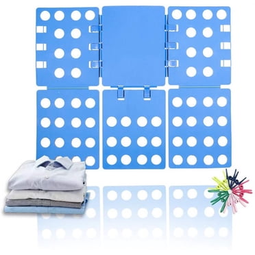 Planche de Pliage pour Lessive Planche de Pliage pour Lessive 56 x 68 cm Vêtements Planche de Pliage Vêtements Planche de Pliage T-Shirts Robes Pantalons Serviettes (Bleu)