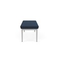 thumbnail image 5 of Lenox Steel Reception Waiting Room Healthcare 3-Seat Bench / Silver Steel / Blue, 5 of 5