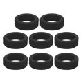 thumbnail image 1 of Luggage Wheel Cover Suitcase Cover Protector Luggage Compartment Wheel Sleeve Cover 8 Pcs Silicone Suitcase Wheel Cover Carry On Luggage Wheel Cover for Suitcase Thick Soundproof Blanket, 1 of 5