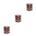 thumbnail image 1 of Decodeary 12piece Wedding New Year Navidad Pendant Ball Wide Application And Easy wine red 3Set, 1 of 6