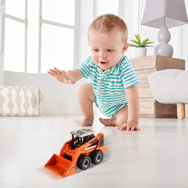Summer Vehicle Harvester Excavator Toy For Childrens Gift Inertial Simulation Engineering Vehicle