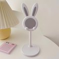 thumbnail image 2 of MesaSe Cell Phone Stand Angle Height Adjustable Cell Phone Stand for Desk Cute Rabbit Phone Holder Stand for Desk, 2 of 5