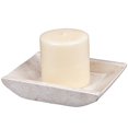 thumbnail image 2 of Creative Home Bougeoir en Forme de Bateau en Marbre - Finition Mate, 2 of 4