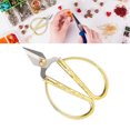 thumbnail image 1 of Scissors, Large Golden Handle Jewelry Making Tool Office , Jewelry Maker For Jewelry Repair Worker, 1 of 8
