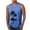 Blue, variant on Birdeem Tank Top for Men Mens Tank Colorless Gradient Printing Round Neck Thin Strap Leakage Back Regular Casual Sports Tank Blouses