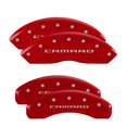 thumbnail image 3 of MGP Caliper Covers 14240SCA5RD Red Brake Covers for 2016-2020 Camaro LT LS RS Engraved with Camaro (Front and Rear, 3 of 5