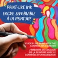 thumbnail image 4 of Sharpie Creative Markers, Water-Based Acrylic Markers, Bullet Tip, Assorted Colours, 2 Count, 4 of 10