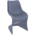 thumbnail image 1 of Siesta Bloom Chaise de Salle à Manger, Gris Foncé (Ensemble de 2), 1 of 14