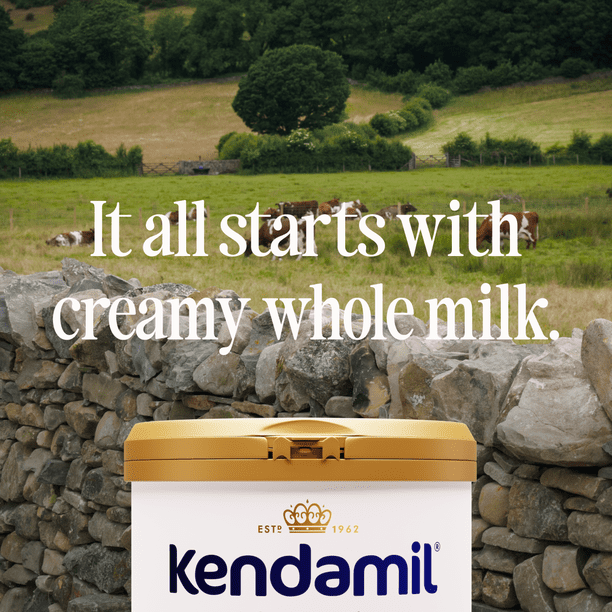 Kendamil Whole Milk Powder Baby Formula, 800g, European with HMOs