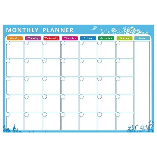 Cqxid Calendar Under $10 Calendar Whiteboard Magnetic Calendars For Refrigerator Family Notepad