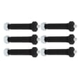 thumbnail image 1 of Trailer Spring Shackle , Trailer Axle Eye Wet  6Pcs Anti Deformation  For 2000 3500 5200 6000 7000 Axles, 1 of 8