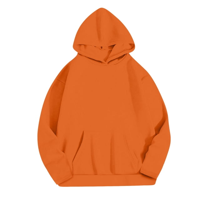 MeetoTime Sweat à Capuche à Manches Longues pour Femmes, Polaire, Grande Poche, Pull